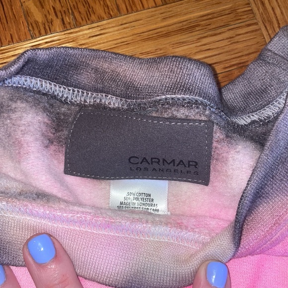 Carmar tie dye crew neck sweatshirt - Picture 2 of 3